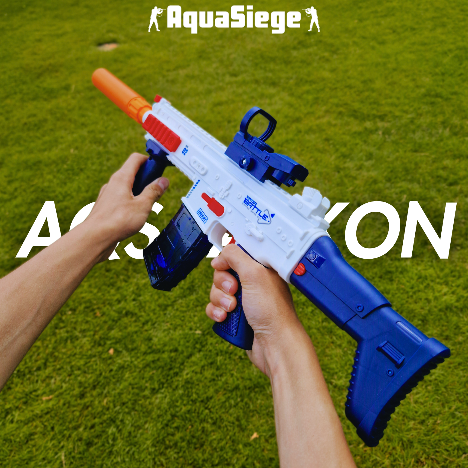AquaSiege Wasserpistolen – Dein Sommermoment jetzt in deiner Hand.
