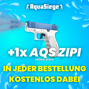 AquaSiege Wasserpistolen – Dein Sommermoment jetzt in deiner Hand.
